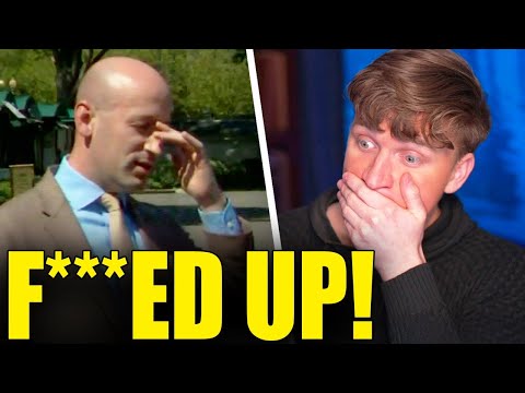 Thumbnail for WATCH: Stephen Miller SHORT CIRCUITS as P*NIS BOMB DROPS!