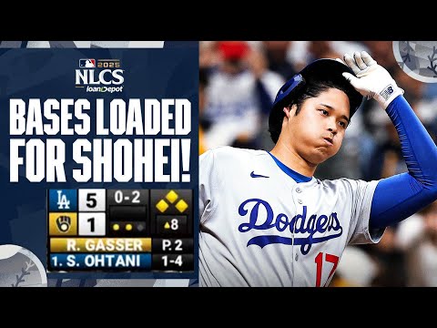 Thumbnail for FULL INNING: Shohei Ohtani and the Dodgers had the bases loaded with 2 outs vs. the Brewers!