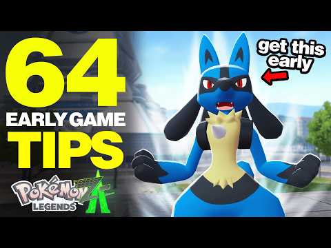 Thumbnail for 64 EARLY Game Tips You Must Know (Pokemon Legends Z-A)