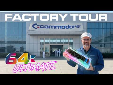 Thumbnail for Watch the NEW Commodore 64 Ultimate being made! - Exclusive Major Update