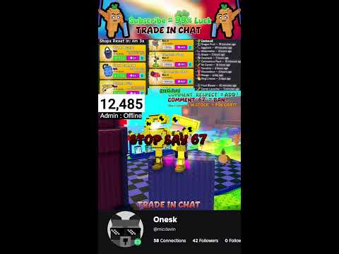 Thumbnail for 🔴PLANT VS BRAINROT STOCK & TRADE 🔴 LIVE - DAY 2