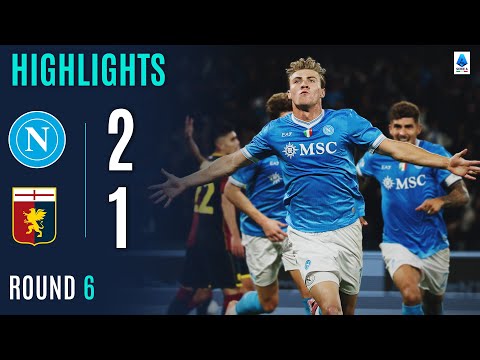 Thumbnail for NAPOLI-GENOA 2-1 | HIGHLIGHTS | Højlund brings Napoli back on top | SERIE A 2025/26