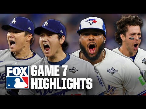 Thumbnail for Dodgers vs. Blue Jays Game 7 Highlights 🔥 World Series on FOX