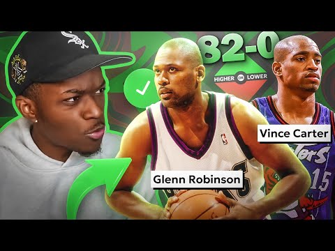 Thumbnail for I Played NBA Higher or Lower To Go 82-0 