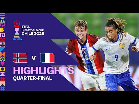 Thumbnail for Norway vs France Highlights | FIFA U 20 World Cup Chile 2025