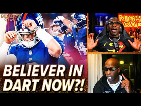 Thumbnail for Unc & Ocho CHECK for Eagles EXCUSES as Giants Rookie Jaxson Dart makes it look TOO EASY! |  Nightcap