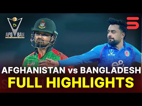 Thumbnail for Full Highlights | Afghanistan vs Bangladesh | Match 03 | ODI Series | ACB | 3113