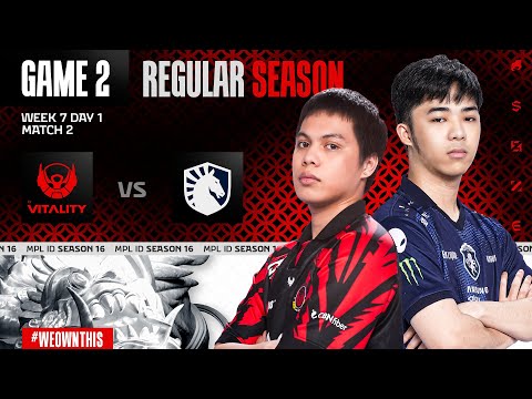 Thumbnail for BIGETRON BY VITALITY vs TEAM LIQUID ID | Regular Season Week 7 Day 1 | Game 2 | #MPLIDS16