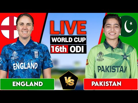 Thumbnail for Pakistan Women vs England Women,16th ODI WC 2025, Live Cricket Score & Commentary PAKW vs ENGW