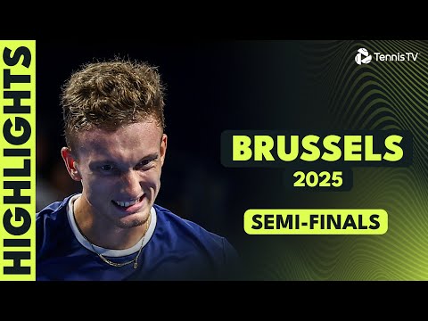 Thumbnail for Lehecka Faces GMP; Auger-Aliassime Battles Collignon | Brussels 2025 Semi-Final Highlights