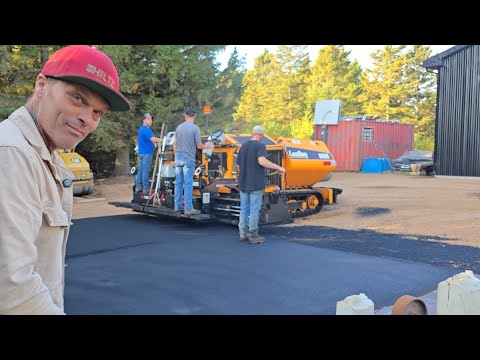 Thumbnail for Bad Chad had a dream... and it's coming true today! The paving (and bike) transformation continues 👏