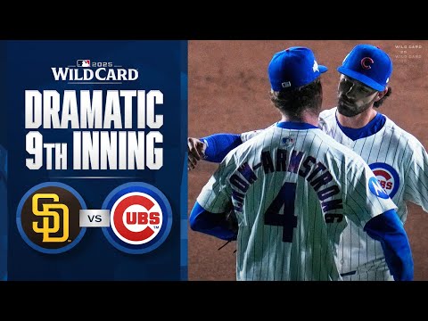 Thumbnail for FULL 9th INNING: A DUB FOR THE CUBS! Cubs HANG ON vs. the Padres! 🐻