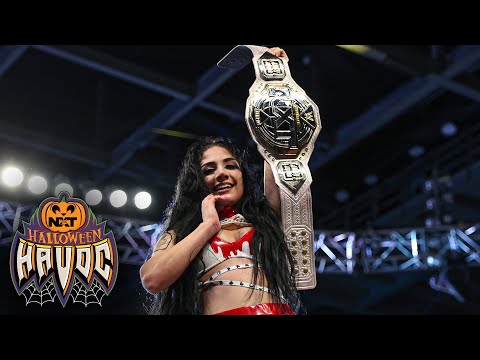 Thumbnail for AND NEW! Tatum Paxley wins NXT Women’s Title: Halloween Havoc 2025 highlights