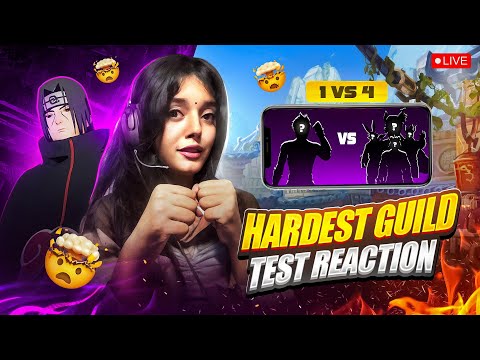 Thumbnail for GUILD TEST ON LIVE || Annu Play  || Road To 200K  Booyah!❤ #freefirelive #shortfeed  #femalegamer