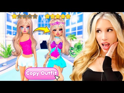 Thumbnail for COPYING OUTFITS BUT MAKING THEM BETTER in DRESS TO IMPRESS...