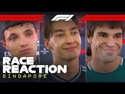Thumbnail for Drivers React After The Race | 2025 Singapore Grand Prix