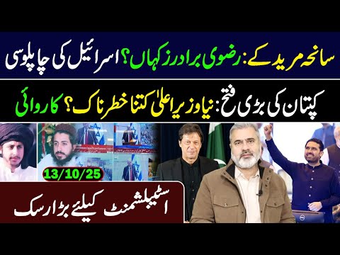 Thumbnail for 🔴Where is Saad Rizvi? Exclusive Information || New CM of KPK: Sohail Afridi || Imran Riaz Khan VLOG