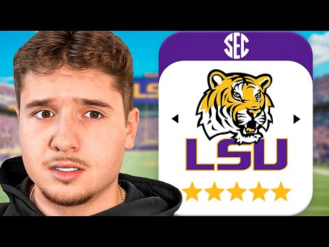 Thumbnail for I REBUILT LSU… in College Football 26