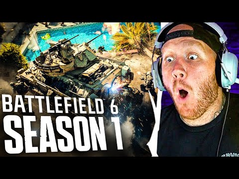 Thumbnail for TIMTHETATMAN REACTS TO BF6 SEASON 1 OFFICAL GAMEPLAY TRAILER