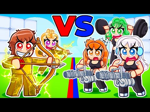 Thumbnail for SUPER SPEED Vs SUPER STRENGTH In Roblox Rivals…