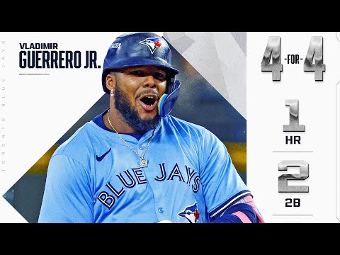 Thumbnail for TRIPLE SHY OF THE CYCLE 😳 Vladimir Guerrero Jr. went 4-for-4 in Game 3 of the ALCS 💪