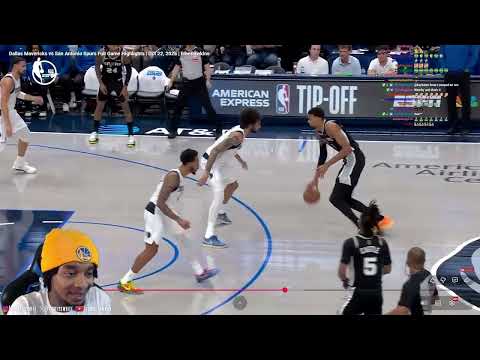 Thumbnail for FlightReacts To SPURS at MAVERICKS | FULL GAME HIGHLIGHTS | October 22, 2025!