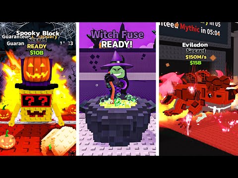 Thumbnail for ROBLOX NEW "UPDATE" HALLOWEEN FUSE WITH MORE THAN 20 BRAINROTS! -Sever Lucky Block- Steal a Brainrot