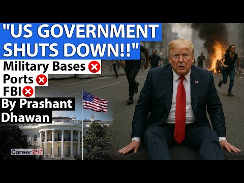 Thumbnail for TOTAL SHUTDOWN OF US GOVERNMENT | This is why it will NEVER happen in India! | By Prashant Dhawan