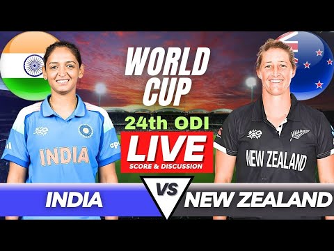 Thumbnail for Live INDW vs NZW | Live Cricket Match Today | India W vs New Zealand W Live Cricket Score