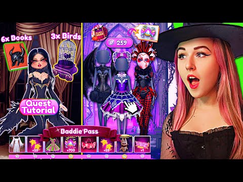 Thumbnail for HALLOWEEN Update OUT w/ 50+ NEW ITEMS & LINA QUEST GUIDE + SECRET REWARDS | ROBLOX Dress to Impress