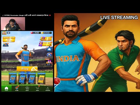 Thumbnail for FORTUNE SHOT CRICKET LEAGUE GAME LIVE GAMEPLAY #cricketleaguegametricks