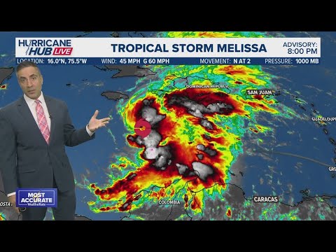 Thumbnail for Tropical Storm Melissa could be 'worst case scenario' for Jamaica