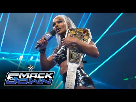Thumbnail for Jade Cargill delivers fiery first address as WWE Women’s Champ: SmackDown highlights, Nov. 7, 2025