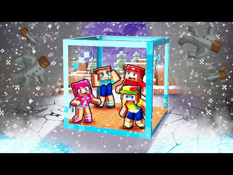 Thumbnail for DEADLY BLIZZARD vs Doomsday Bunker in Minecraft!