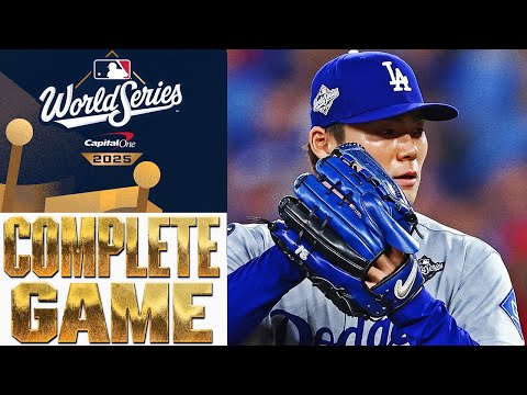Thumbnail for Yoshinobu Yamamoto pitches a COMPLETE GAME in the World Series! | 山本由伸ハイライト