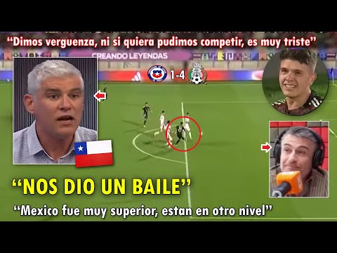 Thumbnail for DEVASTADOS! PERIODISTAS CHILENOS LLORAN TRAS ELIMINACION ante MEXICO vs CHILE 4-1 HOY