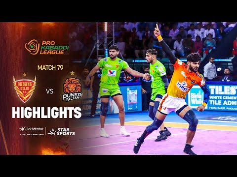 Thumbnail for Dabang Delhi KC & Puneri Paltan go down to a thrilling tie-breaker! #PKL12 HIGHLIGHTS