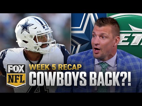 Thumbnail for Dak Prescott playing 'as good as I've ever seen him play' after Cowboys BULLY Jets