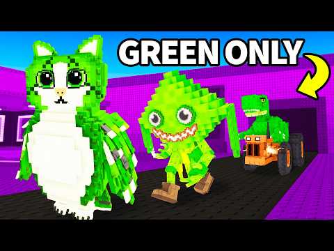 Thumbnail for 0 to 1 Trillion Using GREEN ONLY Brainrots!