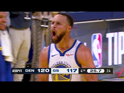 Thumbnail for Final 1:36 INSANE OT ENDING Warriors vs Nuggets | October 23, 2025