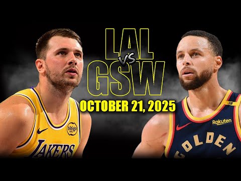 Thumbnail for Los Angeles Lakers vs Golden State Warriors Full Game Highlights - October 21, 2025 | NBA Season