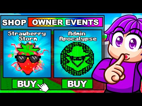 Thumbnail for Steal A Brainrot, But You Can BUY OWNER EVENTS…
