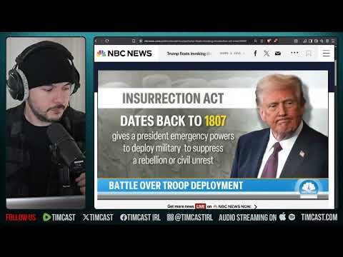 Thumbnail for Trump Preps To Invoke INSURRECTION ACT As Democrats DEFY Federal Law And HELP Antifa | Tim Pool