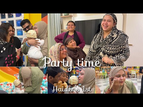 Thumbnail for Good News for beti khala 🤲🏻 | Haider ne 1st Birthday party attend ki ❤️