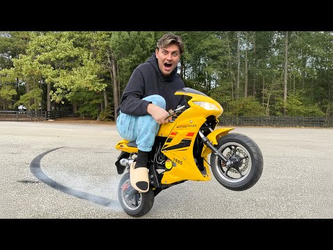 Thumbnail for I Bought a MINI MOTORCYCLE From TikTok Shop