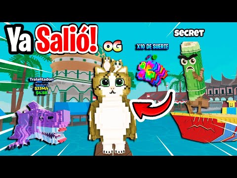 Thumbnail for ¡COMO CONSEGUIR a MEOWL, Suerte x10 y las 18 COSAS NUEVAS de la Actualización! Steal a Brainrot