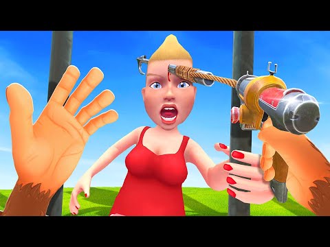 Thumbnail for IMPALING Zoo Visitors with Harpoon - I Am Monkey VR