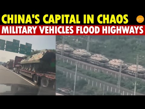 Thumbnail for Beijing in Chaos: Military Vehicles Flood Highways, Veterans Recalled, Army in Turmoil