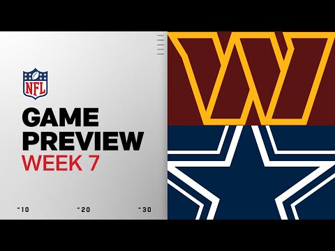 Thumbnail for Washington Commanders vs Dallas Cowboys | Week 7 Game Preview