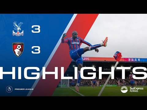 Thumbnail for GOALS GALORE 🔥 | Crystal Palace 3-3 AFC Bournemouth